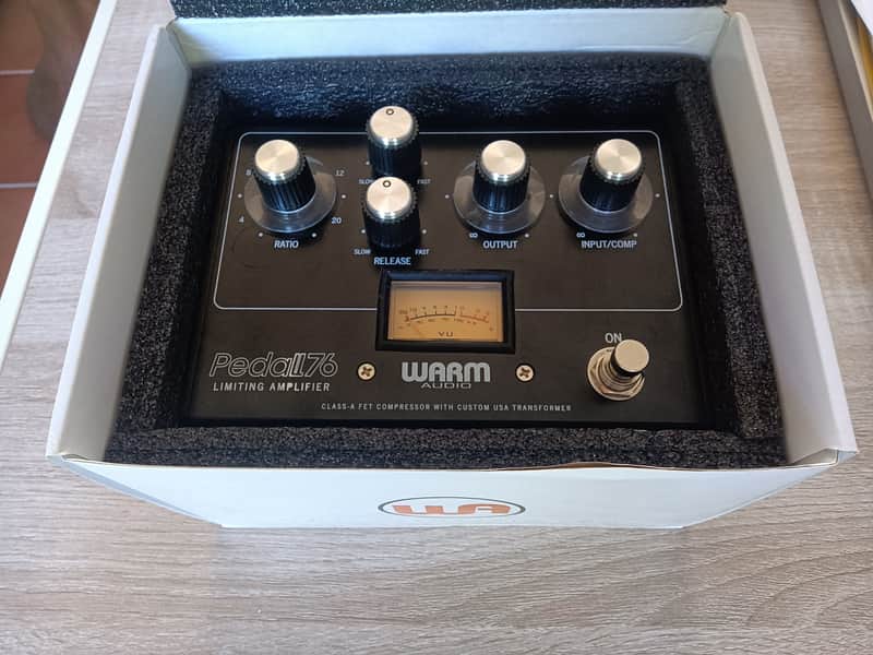Warm Audio Pedal 76 Compressor 2024 - Present - Black image 1