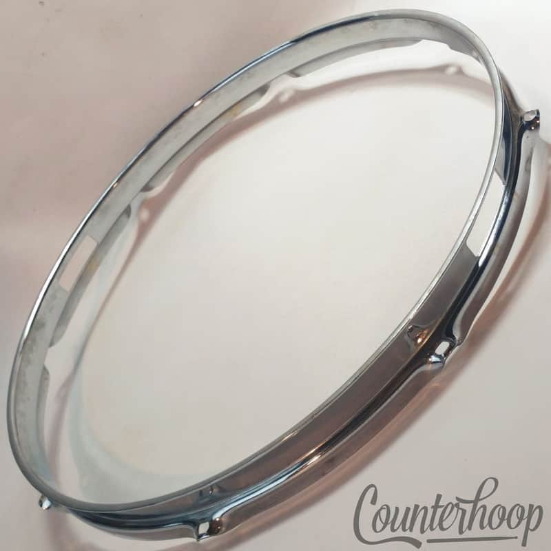 Rogers 14" Tall-Boy Holiday Snare Drum Resonant Rim/Hoop 8-Lug Cleveland USA 60s image 1