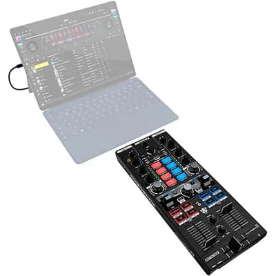 Reloop  Reloop Mixtour Pro Portable 4-Deck DJ Controller 2025 - BLACK image 6