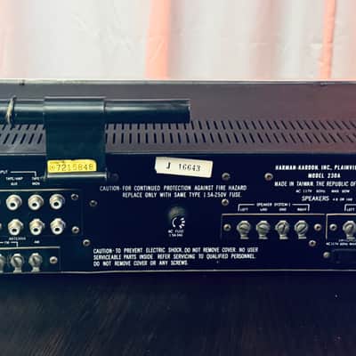 💎💎💎 Vintage Harman Kardon 230A Vintage Stereo Receiver - Serviced + Cleaned image 7