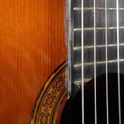 Tunesavuro/Tsunesaburo Kurosawa No. 4 Handmade Japan Classical Guitar 1970 w/ Hard Case image 7