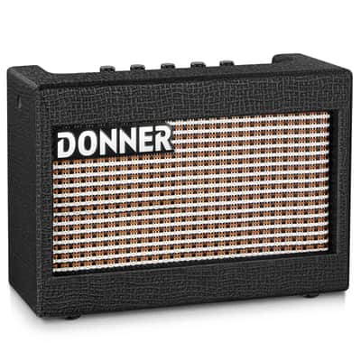 🔊Donner M-3 Guitar Amplifier 5W Electric Desktop Guitar-amp Practice Retro Tone image 1