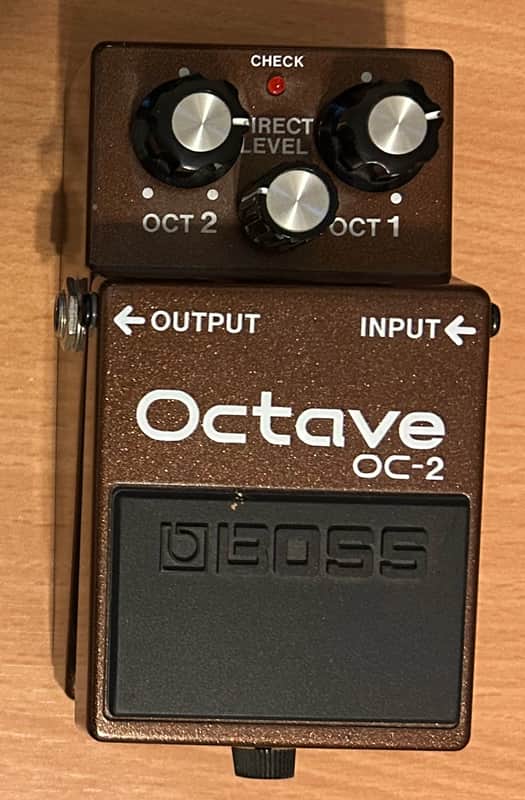 Boss OC-2 Octave (Silver Label) 1997 - 2005 - Brown image 1