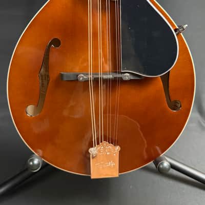 Kentucky KM-256 Artist Deluxe A-Style Mandolin Transparent Brown w/ Gig Bag image 2