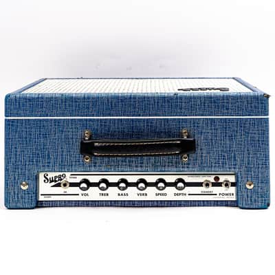 Supro 1642RT Titan 50-Watt 1x10" All-Tube Combo Amp – Blue Rhino Hide Tolex image 6