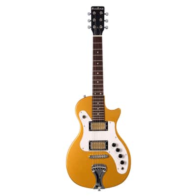 Airline Guitars Thunderstick Gold image 6