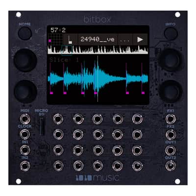 1010 Music BitBox MK2 Eurorack Sampler Module (Black) image 1