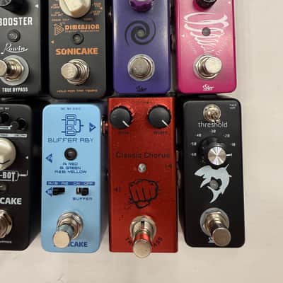 Sonicake iSet Rowin Erok Mini Compact Guitar Effect Pedal Lot Of 10 image 3