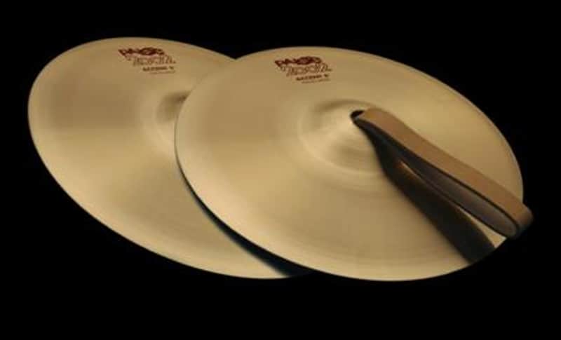 Paiste 2002 6" Accent Cymbals (Includes Leather Straps) image 1