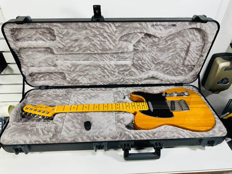 Fender American Professional II Telecaster with Maple Fretboard 2023 - Roasted Pine image 1