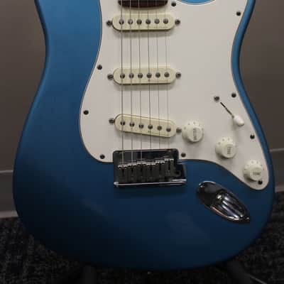 Fender 1996 - 50th Anniversary American Stratocaster - Painted Headstock LP Blue image 2