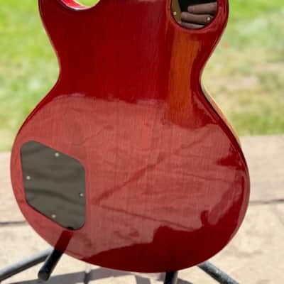 custom built Les Paul style guitar LP 2025 - red sunburst nitro image 6