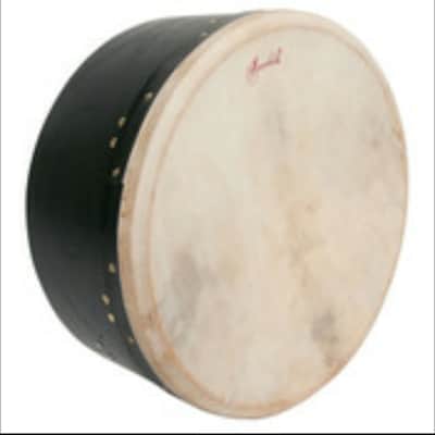 Roosebeck BTD6B 16x7" Single Bar Tuneable Sheesham Bodhran, Black. New with Full Warranty! image 1
