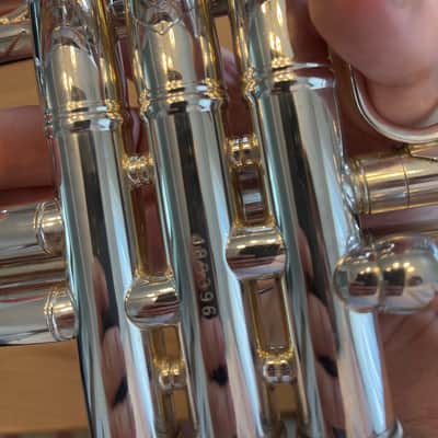 Bach Stradivarius LR180S43 Professional Model Bb Trumpet 1997 - Silver-Plated image 17
