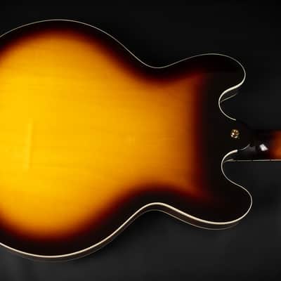 2009 Gibson Memphis ES-345 Stereo Reissue - Vintage Sunburst | USA Semi-Hollow Classic '57 Humbuckers Varitone Switch | OHSC image 11