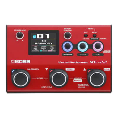 Boss VE-22 Vocal Performer Vocal Effects Processor image 1
