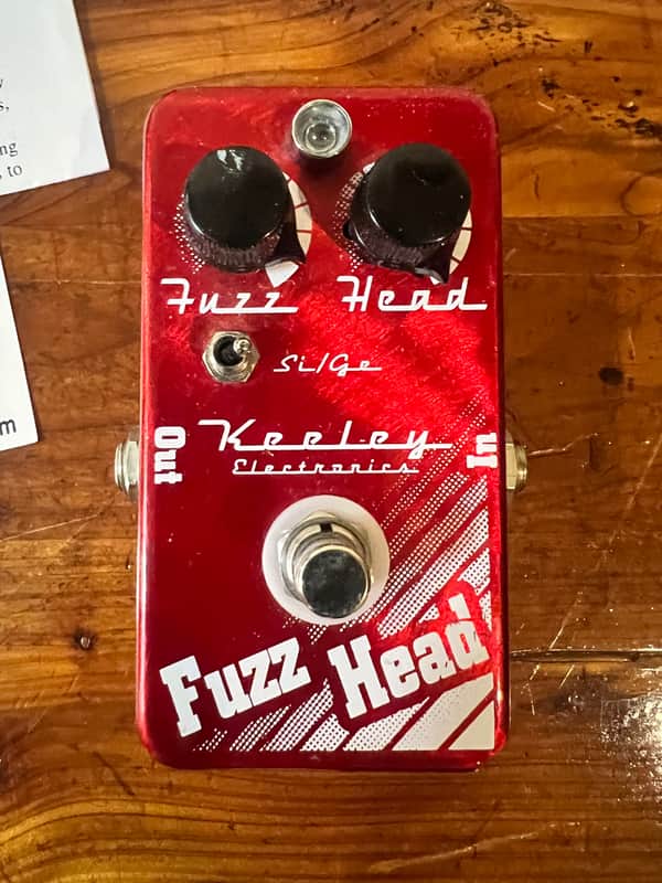Keeley Fuzz Head 2010s - Red image 1