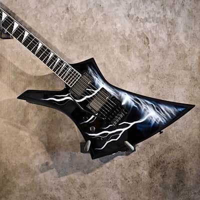 Jackson Left Handed USA Custom Shop KE2 Kelly 2017 Lightning Sky image 2