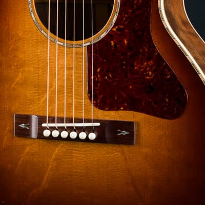 Bourgeois L-DBO 12-Fret Artist Custom Figured Walnut and Aged Tone Bearclaw Sitka Spruce Sunburst NEW image 9