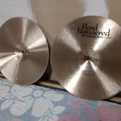 Sabian 14" HH Hand Hammered Regular Hi-Hat Cymbals (Pair) 1992 - 1998 - Natural image 13