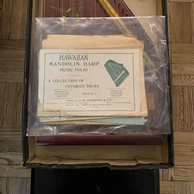 Hawaiian Mandolin Harp A. R. Yendricks & Co. Club Special 1920's - Natural image 7