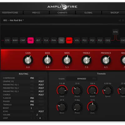 Atomic AmpliFIRE 12 Modeling Guitar Multi-Effects Amp Modeler Pedal 5 Pitch Shifter Harmonizer Whammy Perfect match for an Atomic CLR Reference FRFR Monitor Satchel the lead guitarist for Steel Panther used one live. image 3