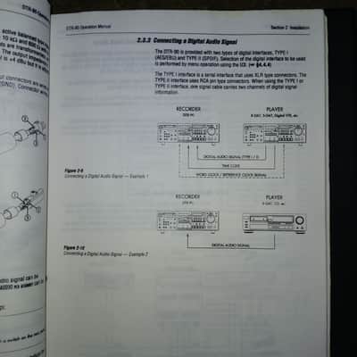 3rd Edition Operation Manual for Otari DTR-90 R-DAT Recorder 1993 image 8