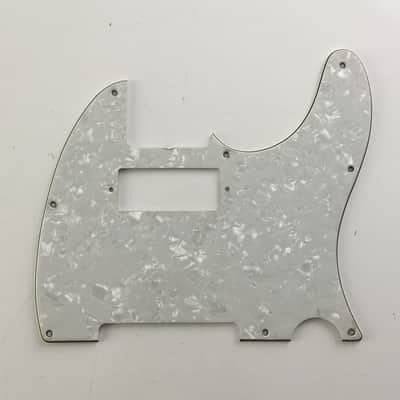 Light Relic White Pearl Aged Tele Mini Duncan Humbucker Pickguard for Fender Vintage ‘59 Custom Guitar image 1