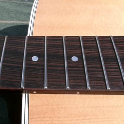2023 Yairi DY-28 All Solid Guitar Natural+Deluxe Yairi hard case, Owner’s Card, Spec Card and a special Humidity-regulating sheet for guitar, truss rod key and a spare bridge pin image 23