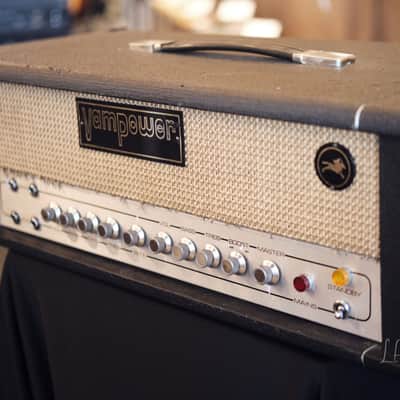 Vampower MK1B 100 Watt Guitar Amplifier Head - Vintage 1970's & Rare! image 2
