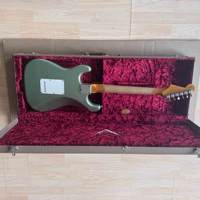 Fender Custom Shop ‘59 Strat Relic Rosewood Neck 2025 - Sage Green Metallic image 4