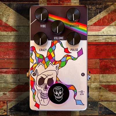 Flattley Boutique Effects Pedals Guitar Silver Range - Crazy Diamond Vibe Pedal image 1