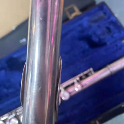 King Cleveland 610 Flute w/ Hard Case Blue Lining (parts/ repairable) image 23