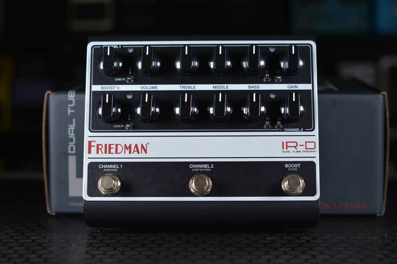 Friedman IR-D Dual Tube Preamp 2024 - Present - Black / Silver image 1