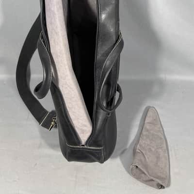 '80's Vintage Reunion Blues Leather Tenor Sax Gig Bag image 6