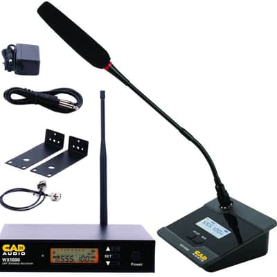 CAD Audio WX1000GN UHF Wireless Gooseneck Microphone System - Frequency Agile image 1