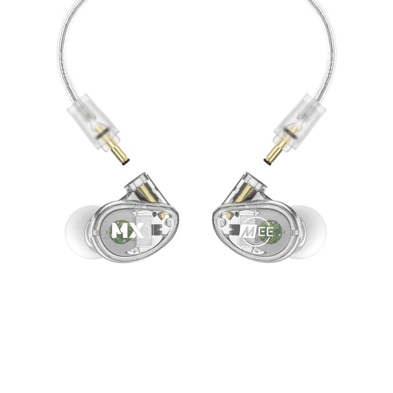 MEE Audio MX3 PRO Triple‑Driver Modular In‑Ear Monitors Clear image 1