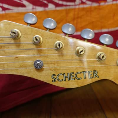 Schecter Thinline Flame Maple Top Semi Hollow Electric Guitar image 6