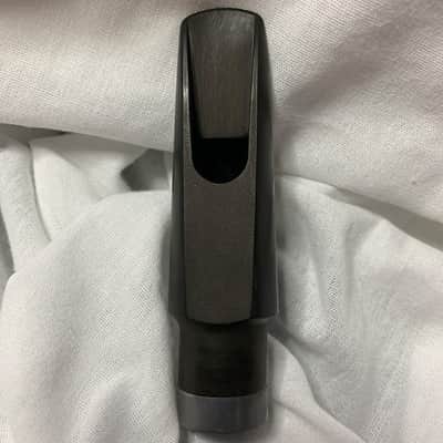 Ponzol Eb Alto saxophone mouthpiece Super 1990’s +/- Black Hard rubber image 2