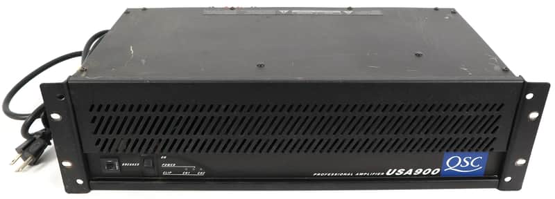 QSC USA 900 900w (bridged) 450w Per Side Stereo Power Amplifier