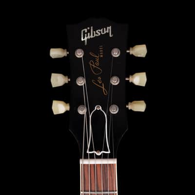 Pre-Owned 2015 Gibson Custom Shop CS7 50's Style Les Paul Standard VOS Gold Top With OHSC image 12