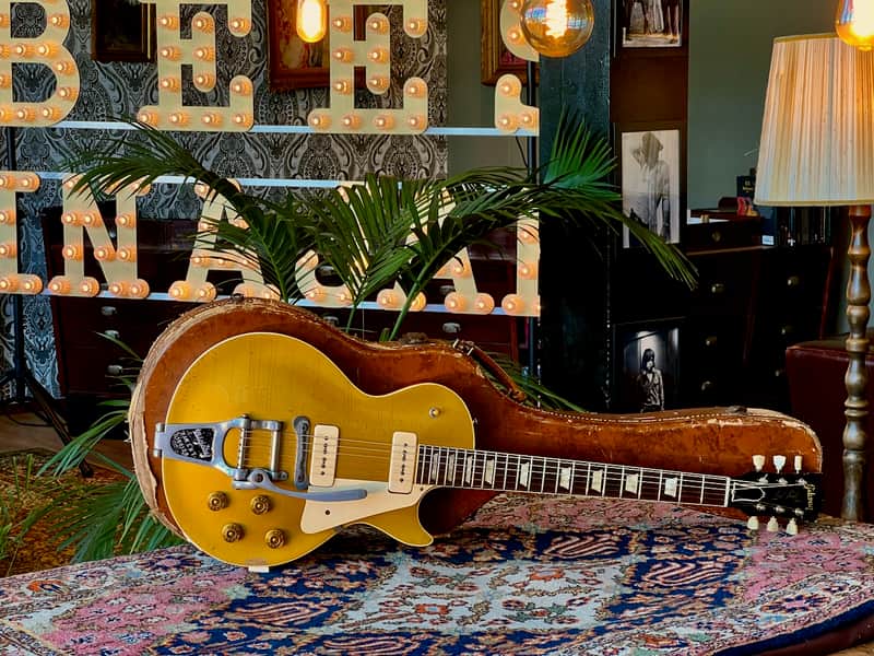 1953 Gibson Les Paul Goldtop w/ Bigsby + case image 1