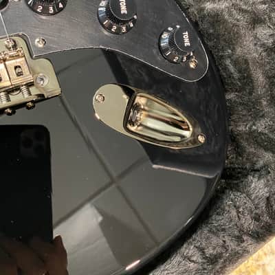 2021 Fender MIJ Final Fantasy XIV Stratocaster - Black image 7