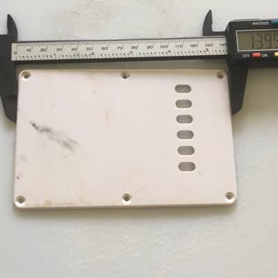 Fender Vintage Relic Squier Guitar Bridge Tremolo Back Plate Cover Modern Strat image 5