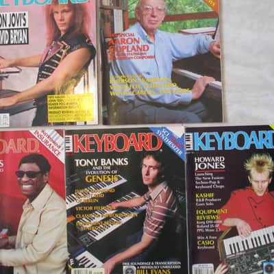 Keyboard Magazine Back Issues and Songbooks 1980's image 5