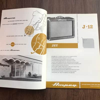 Ampeg Catalog 1962-1963 Brochure Vintage Memorabilia Case Candy image 4