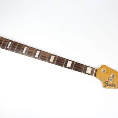 Vintage 1972 Fender Jazz Bass Maple Rosewood Neck USA 1970s image 1