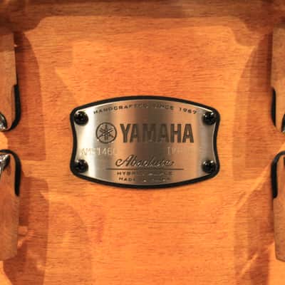 Yamaha Absolute Hybrid Maple 14x6 Vintage Natural Snare Drum - Demo! image 5