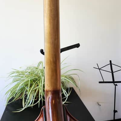 Used Krutz 550 series model B355 Upright 3/4 Size Bass with Bag + Bow image 13