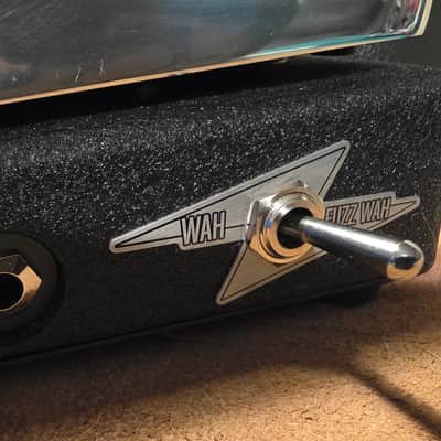 Dunlop DD95FW Cry Baby Daredevil Fuzz Wah 2023 - Present - Black / Chrome image 7